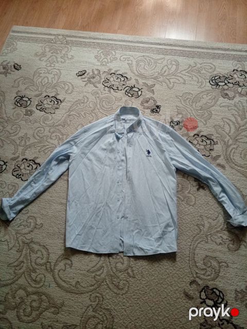 Köynək, U.S. Polo Assn, XL, rəng - Mavi — Bakı