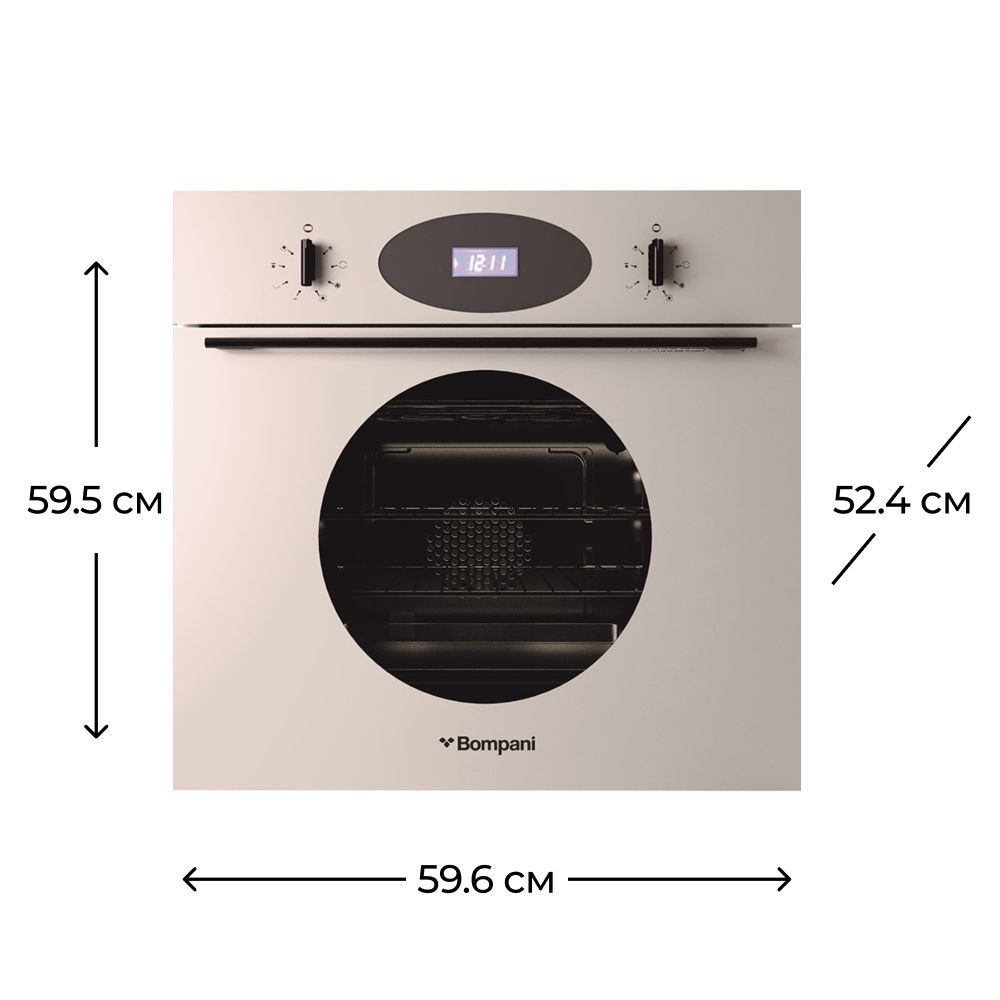 Soba Bompani BO240CB/E — Fırın kamerası, Bakı (2)