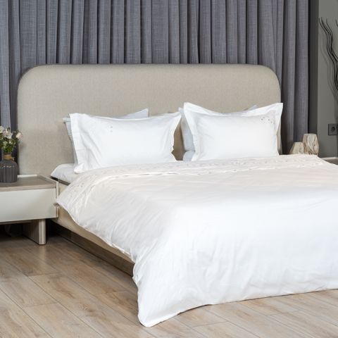 Tekstil yataq dəsti Cehizçi Laura Grand (WH-71) Ağ — Bakı