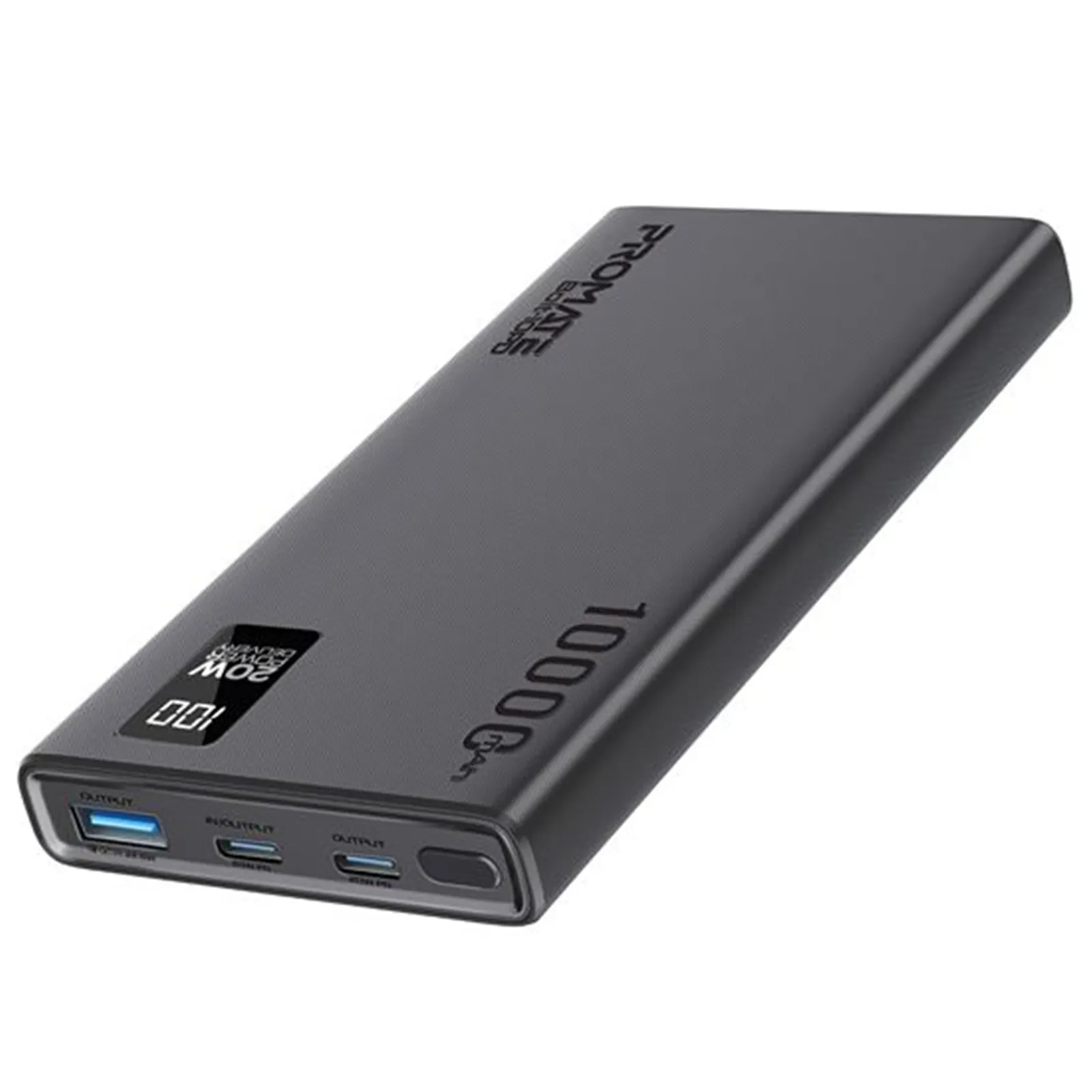 Power Bank Promate 10000 mAh (BOLT-10PD.BLACK) — Smart home