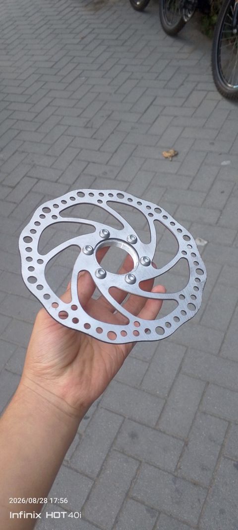 Velosiped üçün disk breyk rotoru - Material: paslanmayan — Bakı