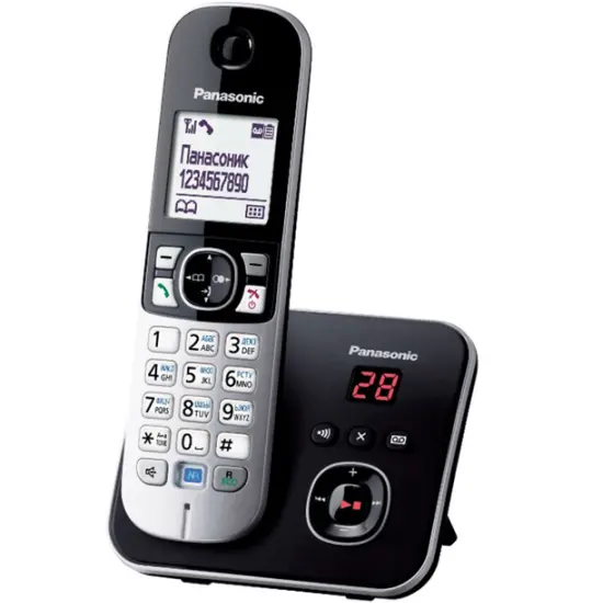 Panasonic KX-TG6821UAB Black — Bakı