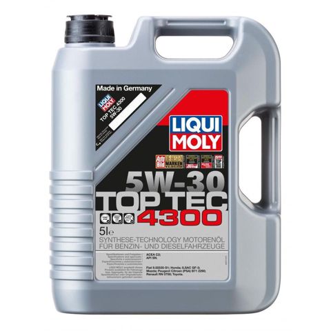 Mühərrik yağı Liqui Moly Top Tec 4300 5W-30 3741/8031 — Bakı