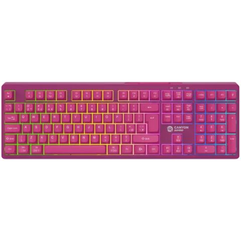 Oyun klaviaturası Canyon 105KEYS Wıth 2.4G+ BLUETOOTH/CND-SKBW2 — Bakı