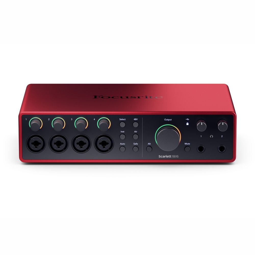 Səs kartı Focusrite Scarlett 18i16 4th Gen — Musiqiə alətləri, Bakı (2)