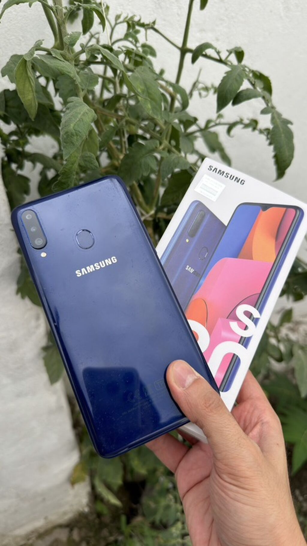 Samsung Galaxy A20s, rəng - Mavi, İki sim kartlı — Samsung, Bakı (5)
