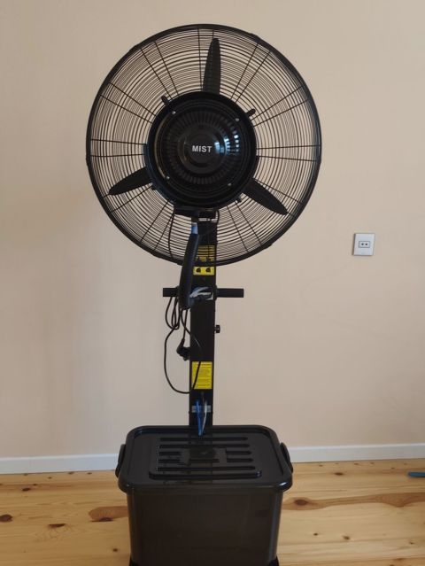 Mist FAN – MFM‑S26 model - Tip: Su dumanlı (mist) ayaqlı fan