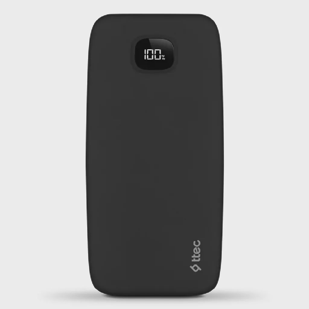 Power Bank Ttec LCD 15W, 10000 mAh, Black (2BB207S) — Powerbank-lər, Bakı