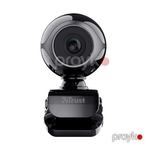 Veb kamera Trust Exis Webcam - Black/Silver 17003 — Bakı