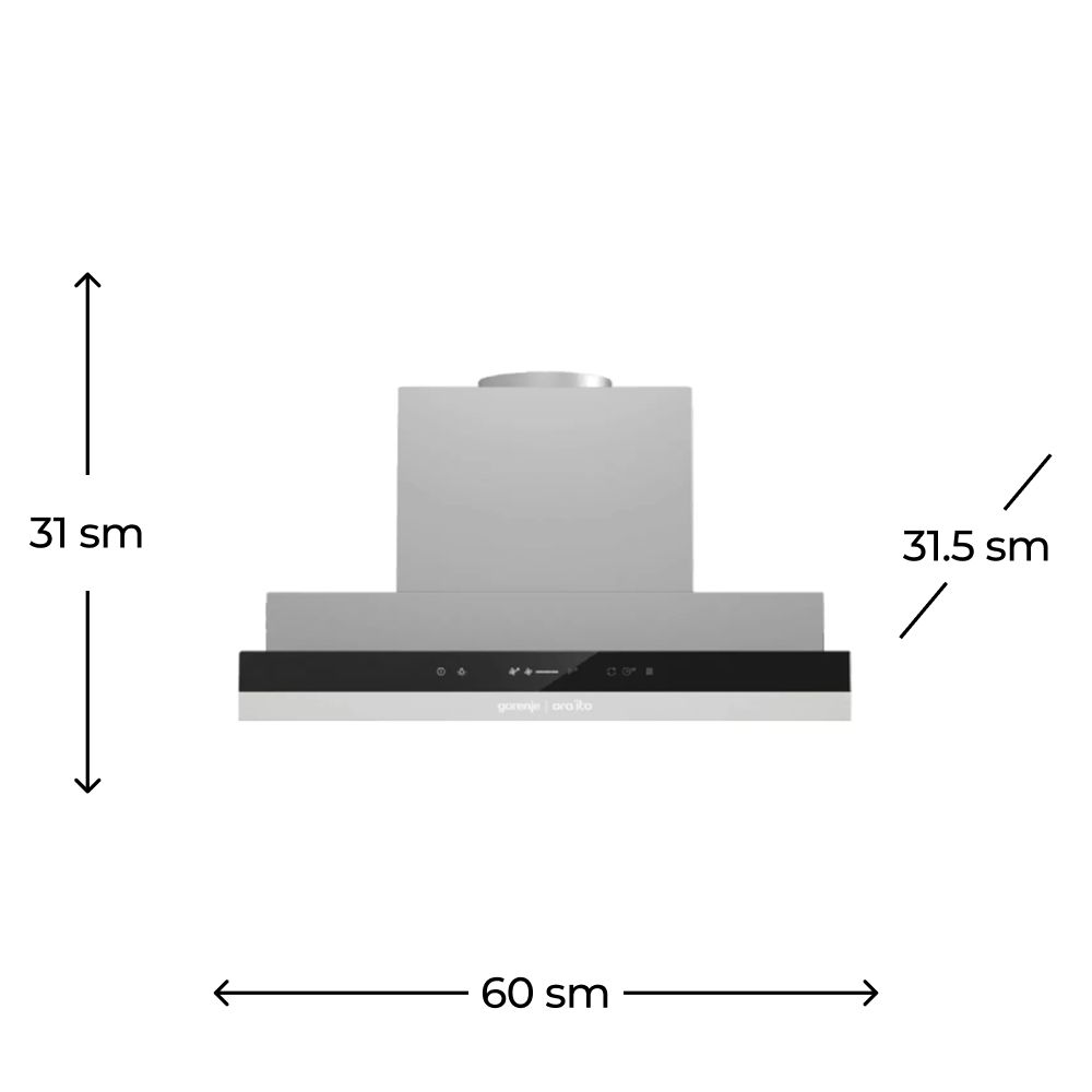Aspirator Gorenje BHP643ORAB — Mətbəx cixartma qapıları və aksesuarları, Bakı (5)