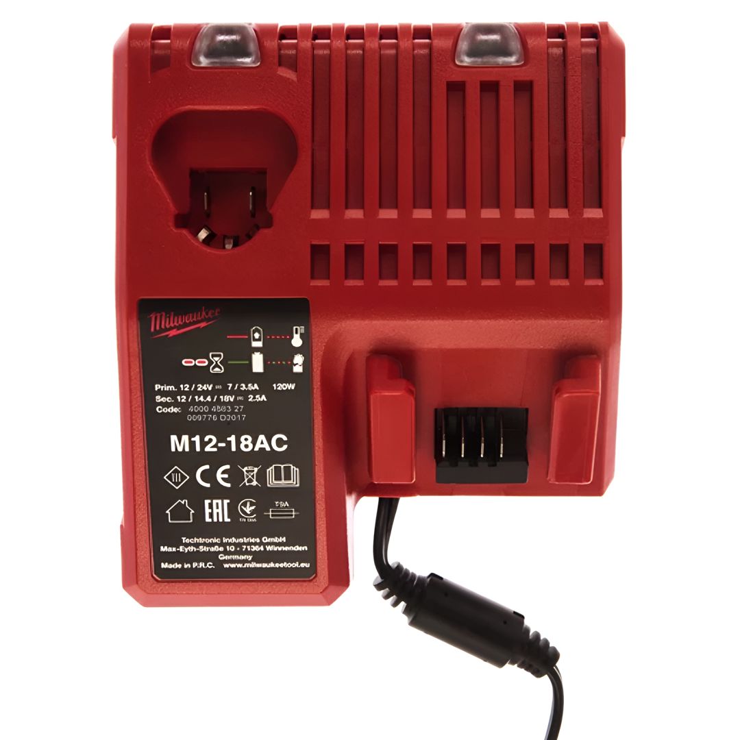 Enerji yığma qurğusu Milwaukee M12-18 AC (4932459205) — Mallar, Bakı (2)
