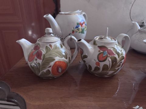 Çay dəsti, rəng - Ağ, Farfor, 2 nəfərlik — Mehdiabad