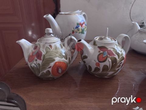 Çay dəsti, rəng - Ağ, Farfor, 2 nəfərlik