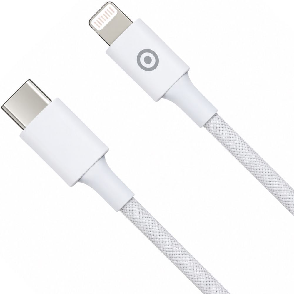 Naqil Euroacs EU-Z160 Braid USB Type-C to Lightning 1 m 27W ACHRKA859320 White — Mallar, Bakı (3)