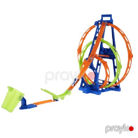 Oyun dəsti Hot Wheels HW Action Triple Loop KIT HMX37 194735134564 — Bakı