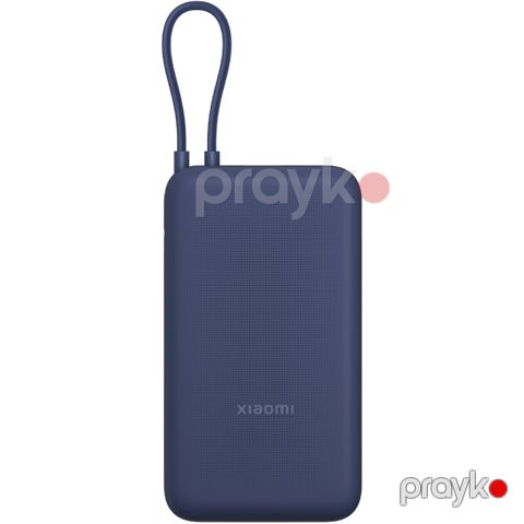 Power Bank Xiaomi 33W 20000 mAh Integrated Cable Blue PB2030MI / BHR8975GL — Bakı