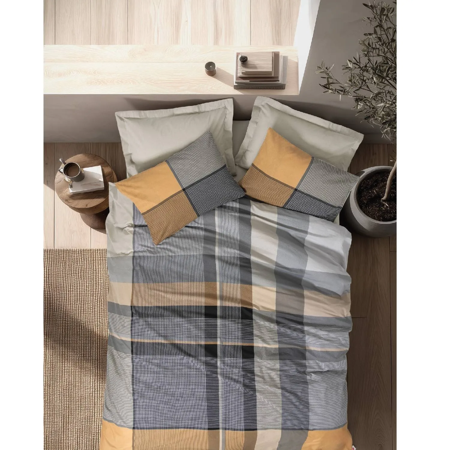 Yataq dəsti Cotton Box Nordek Torvi Bej İki nəfərlik (8680108083932) — Постельное белье