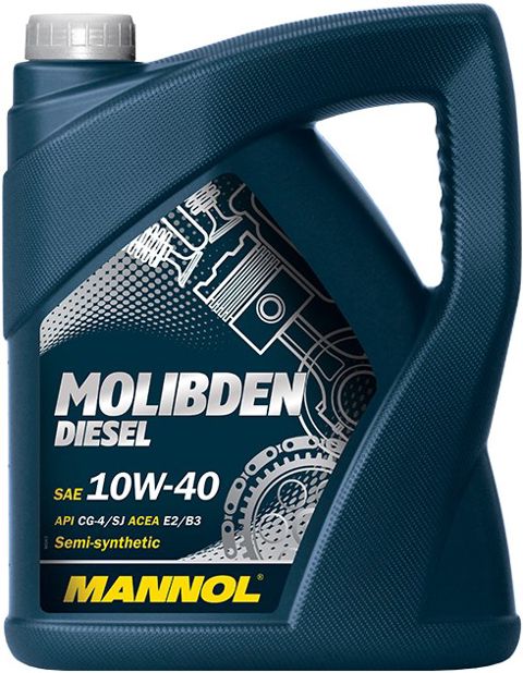 Mühərrik yağı Mannol Molibden Diesel SAE 10W-40 5L Special — Bakı