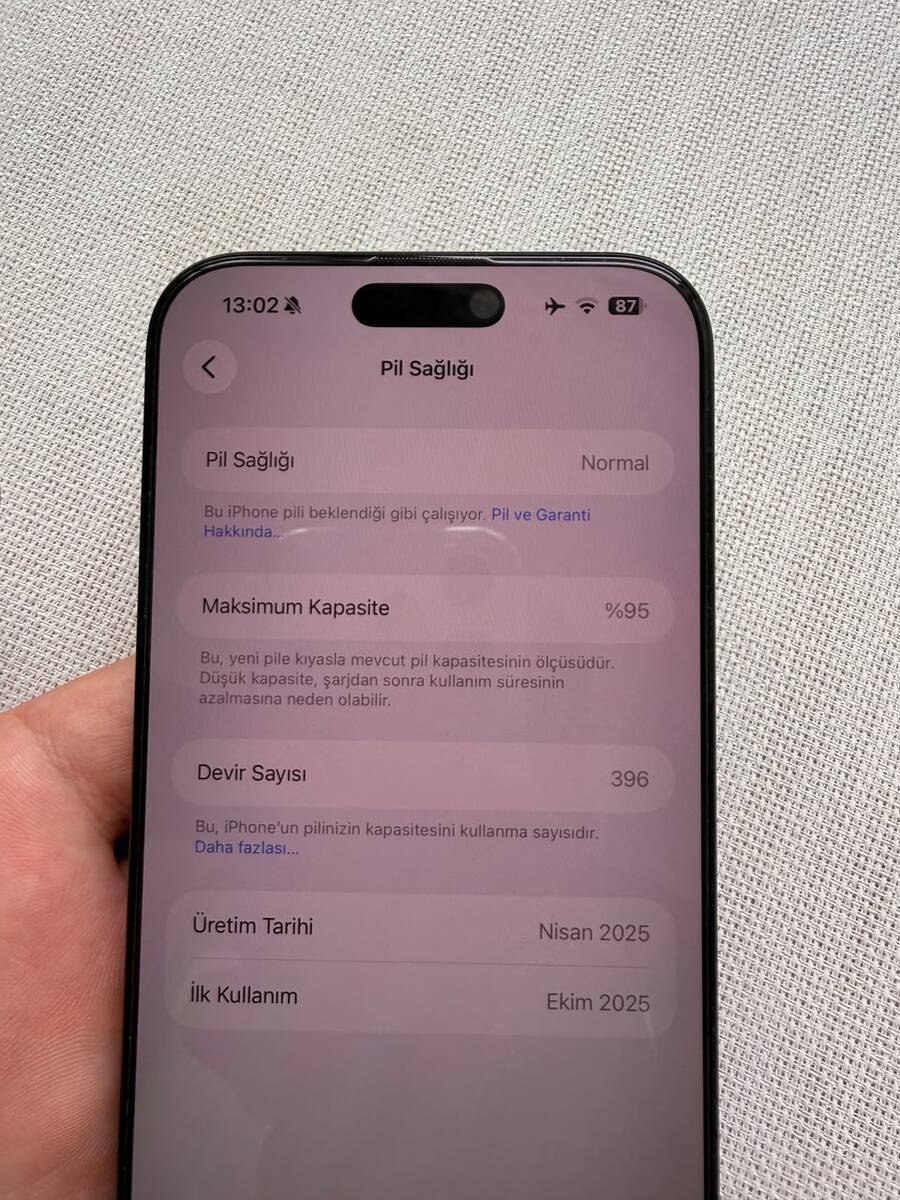 Apple iPhone 16 Pro Max Black Titanium 256GB/8GB — Smartfonlar, Bakı