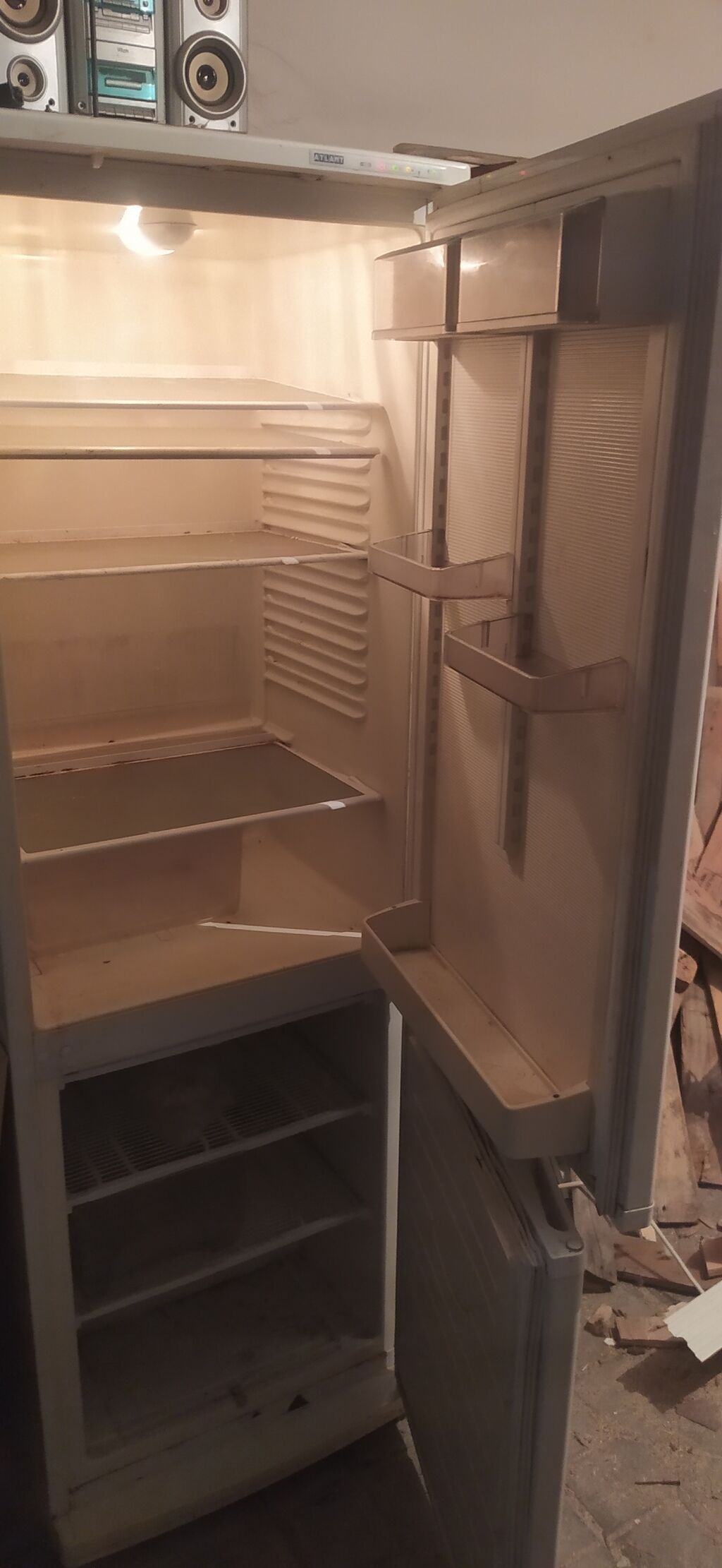 İşlənmiş 2 qapılı Atlant Soyuducu Satılır, rəng - Ağ — Soyuducular, Sumqayıt (3)