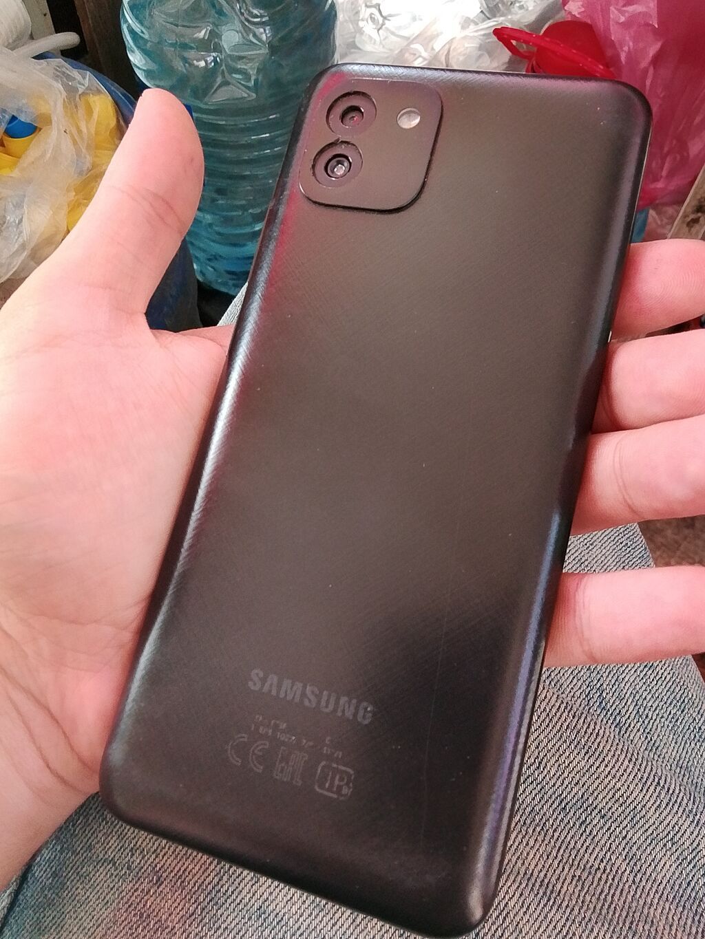 Samsung Galaxy A03, 64 GB, rəng - Qara, Qırıq — Samsung, Mehdiabad (5)