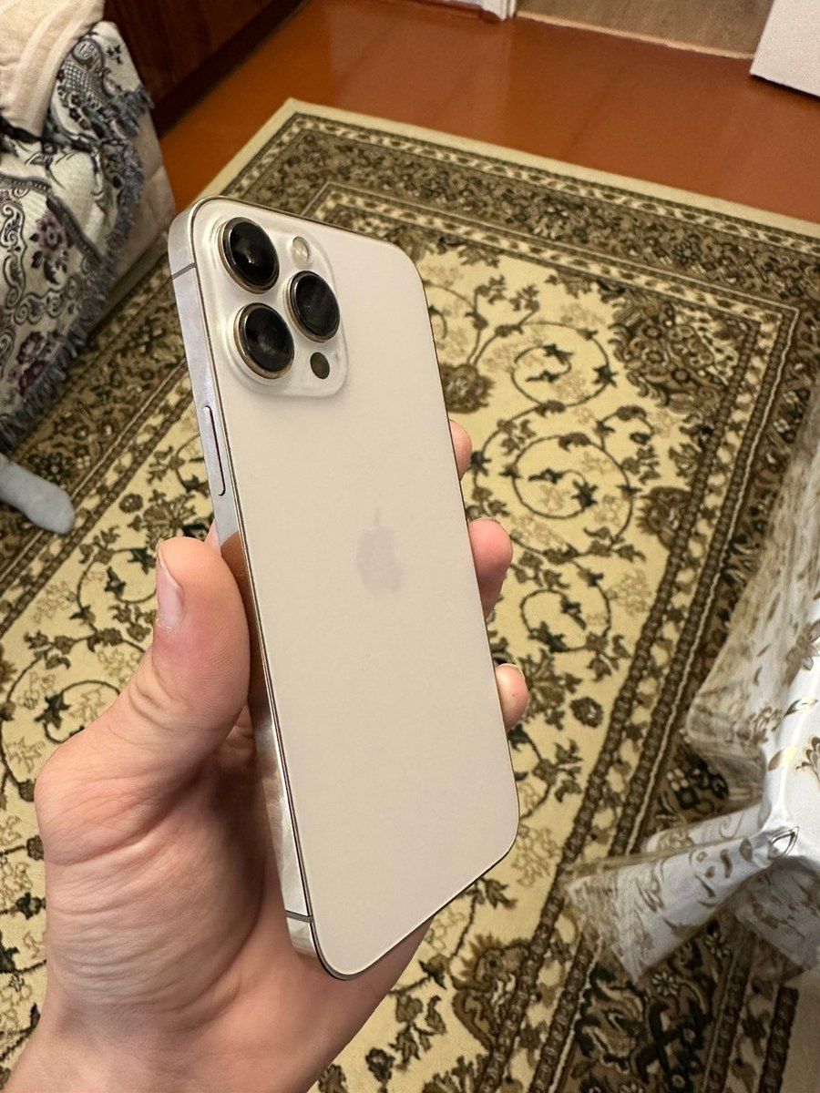 Apple iPhone 13 Pro Max Gold 128GB/6GB — Smartfonlar, Bakı (8)