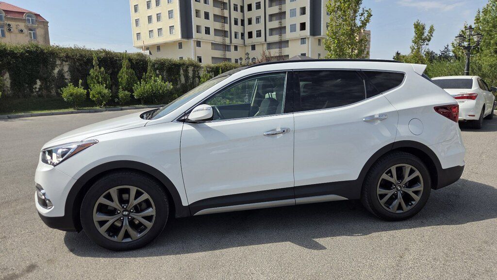 Hyundai Santa Fe, 2.0 L, 2017 il, 79 000 km — Avtomobillər, Bakı (4)