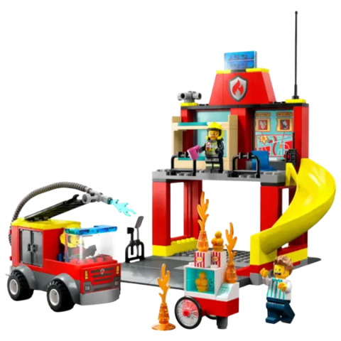Lego City Fire Station and Fire Truck 60375 — Bakı