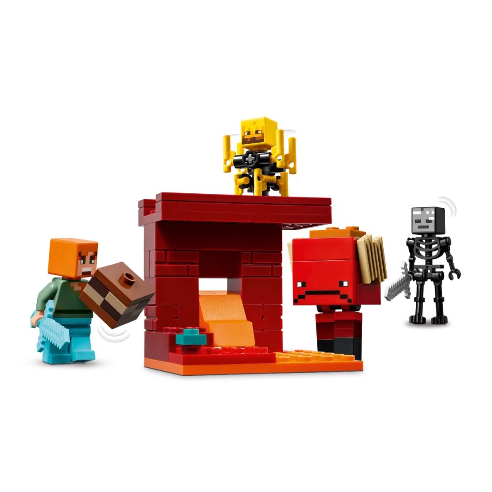Lego Constructor Minecraft The Nether Lava Battle Set 21266 / 5702017815404 — Mallar, Bakı (2)
