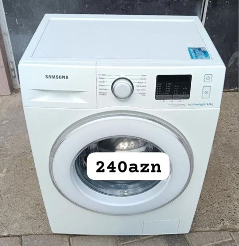 Samsung önyükləməli paltaryuyan maşın - Yük tutumu: 6 kq — Bakı