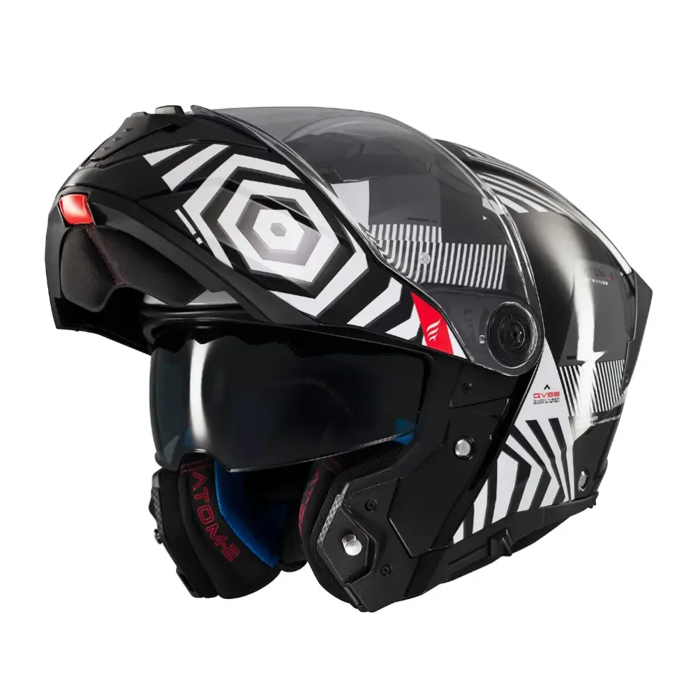 Dəbilqə MT Helmets Atom 2 SV Strange B2 Gloss, L (1335C221216) — Мотоэкипировка