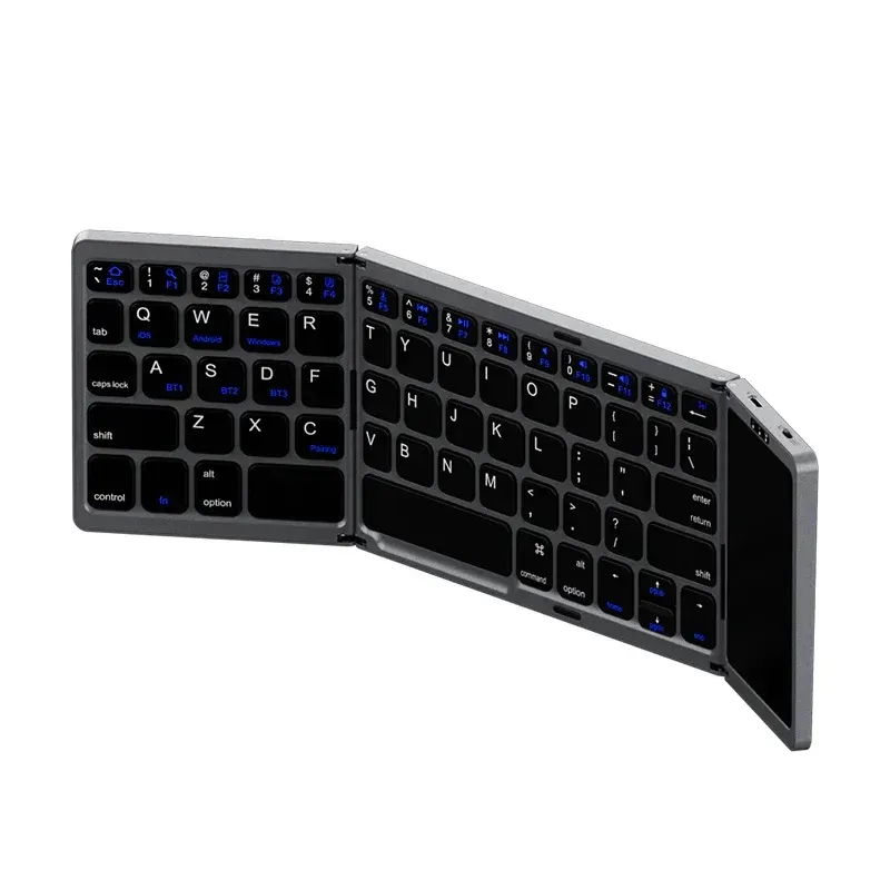 Simsiz klaviatura Reccı Touch RCS-K01 Tri-Fold — Keyboards & Mice