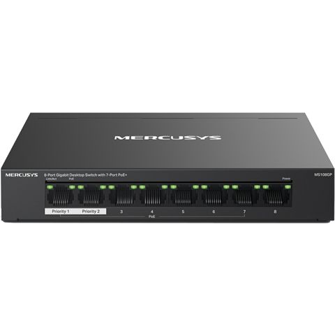 Kommutator Mercusys Lan Switch MS108GP — Bakı