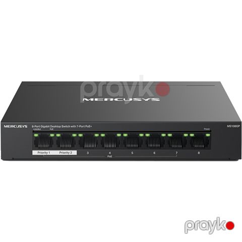 Kommutator Mercusys Lan Switch MS108GP — Bakı