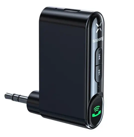 Baseus AUX Type-7 Car Wireless ReceiveWXQY-01 Black — Otomobil