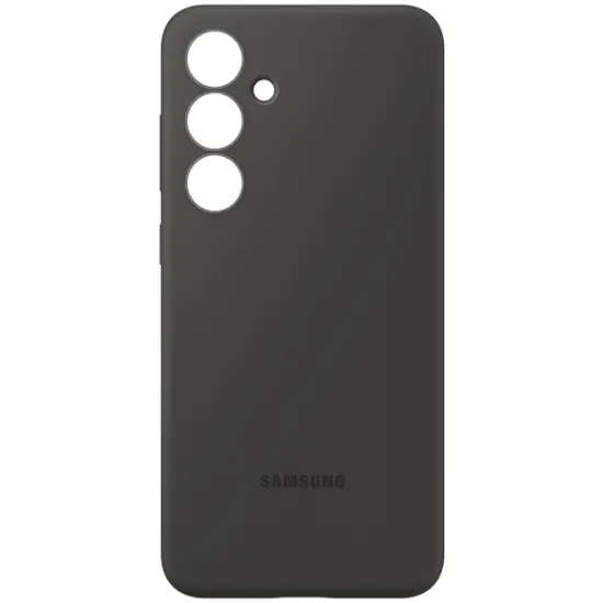 Samsung Galaxy S24 FE case Silicone Case EF-PS721CBEGRU Black — Bakı