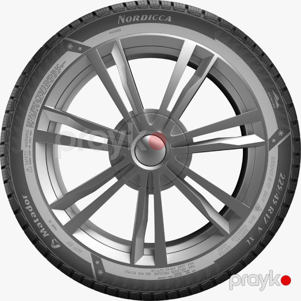Avtomobil təkəri Matador MP93 Nordicca 91V XL 215/45R17 (15854960000) — Şinlər, Bakı (4)