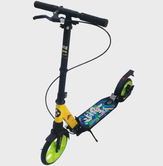 Scooter 691 Black&Yellow — Skuterlər, Bakı