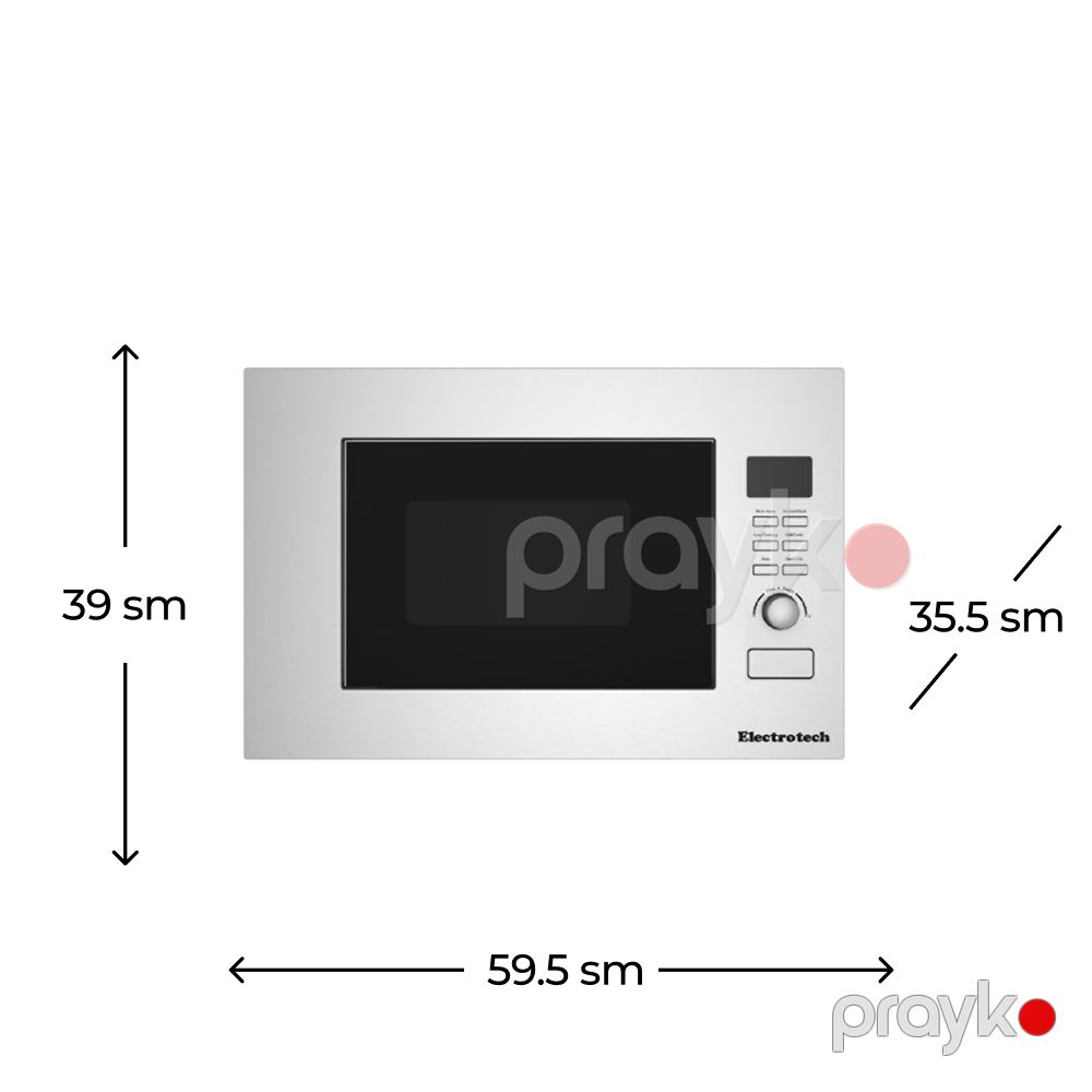 Mikrodalğalı soba Electrotech MWO Inox — Mikrodalğalı sobalar, Bakı (2)