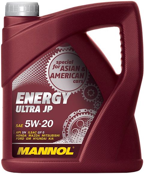 Mühərrik yağı Mannol Energy Ultra JP SAE 5W-20 4L Special — Bakı