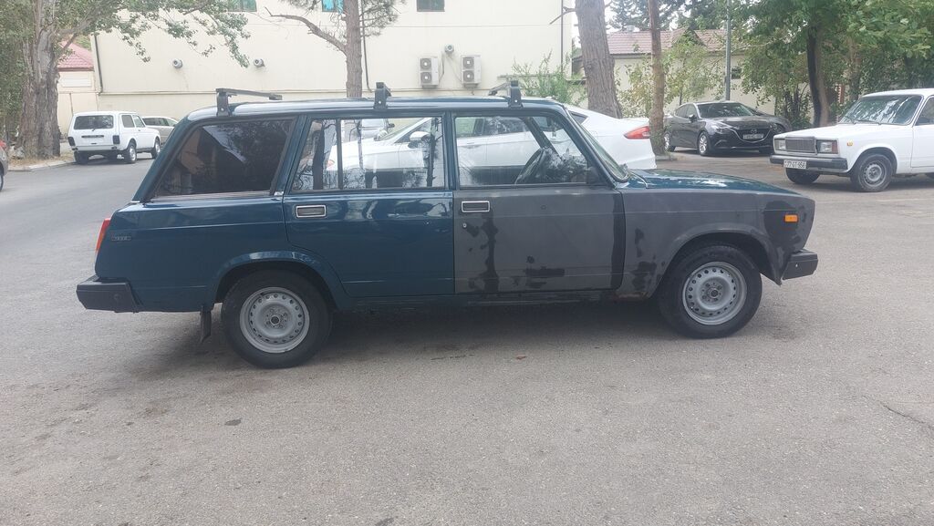 Lada 2104 universal - Kuzov: 5 qapılı universal, tünd mavi rəng — Avto, Bakı (3)