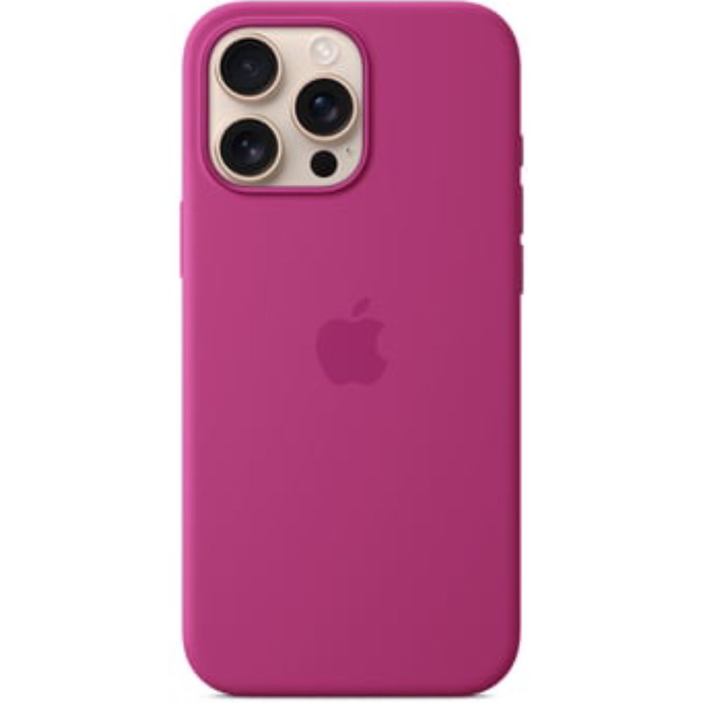 Qoruyucu örtük Apple iPhone 16 Pro Max Silicone Case W/MagSafe Fuchsia MYYX3ZM/A — Çexollər, Bakı (2)