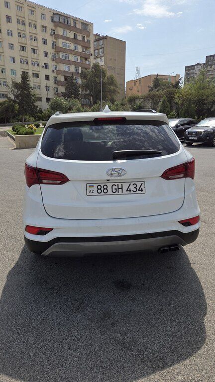 Hyundai Santa Fe, 2.0 L, 2017 il, 79 000 km — Avtomobillər, Bakı (6)