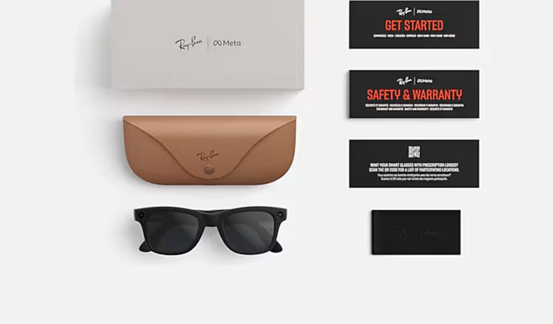 Ray-Ban Meta Wayfarer Gen 2 - Shiny Cosmic Blue / Transitions Sapphire — Elektronika, Bakı (8)