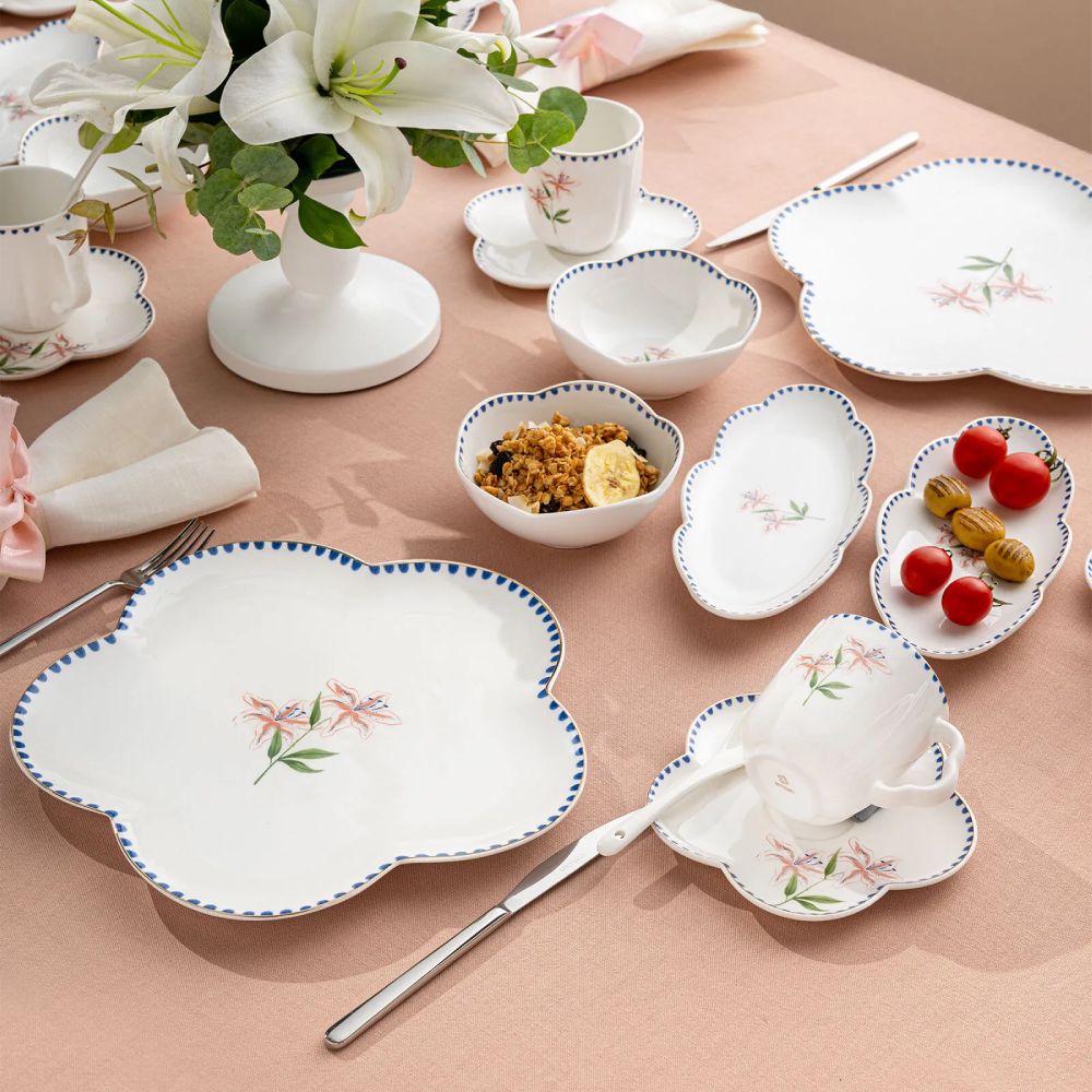 Səhər yeməyi dəsti Emsan Lilium 32 parça — Ev texnikası, Bakı (3)