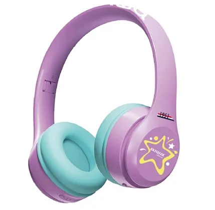 Uşaqlar üçün simsiz qulaqlıq Aıwa KF-H23 Pınk — Wireless headphones
