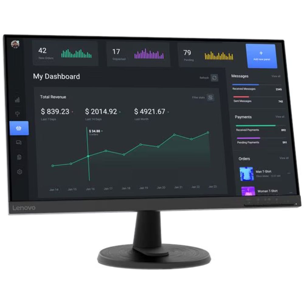 Monitor Lenovo C24-40 (63DCKAT6EU) — Monitorlər, Bakı (2)