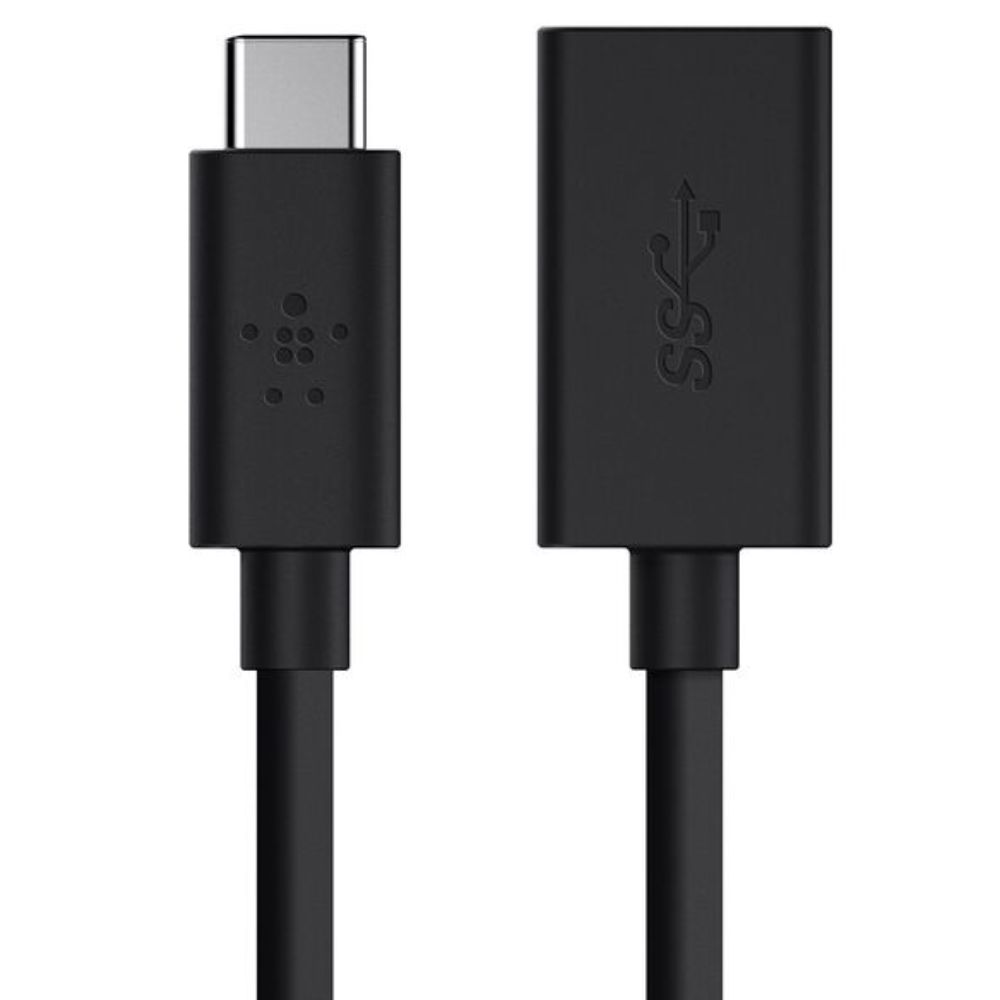 Ötürücü Belkin 3.0 USB Type-C to USB Type-A (F) 5GBPS / F2CU036BTBLK Blue — Kompüterlər və noutbuklar, Bakı (2)