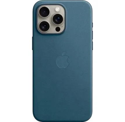 Çexol Apple iPhone 15 Pro Max FineWoven Case with MagSafe Pacific Blue (MT4Y3ZM/A) — Bakı
