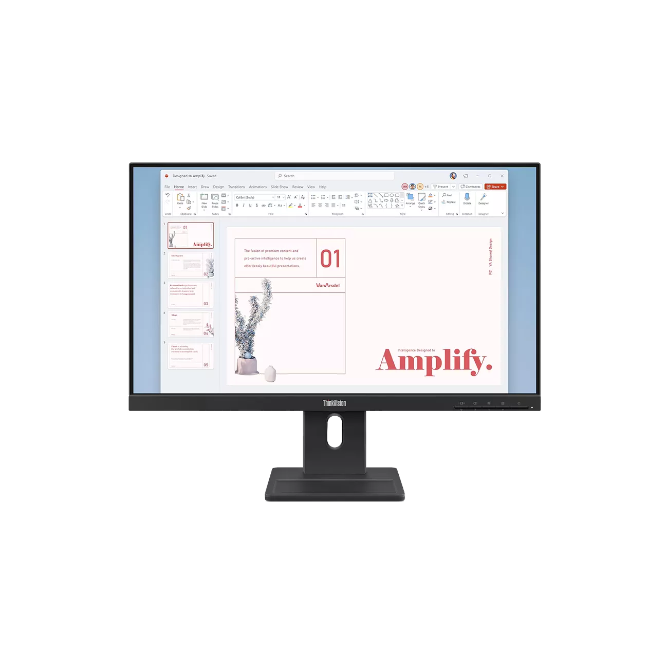 Monitor Lenovo ThinkVision E24-40 23.8-inch/FHD(1920×1080)/IPS/100HZ/250 NİTS/99% Srgb (64BAMAT1EU) — Bakı